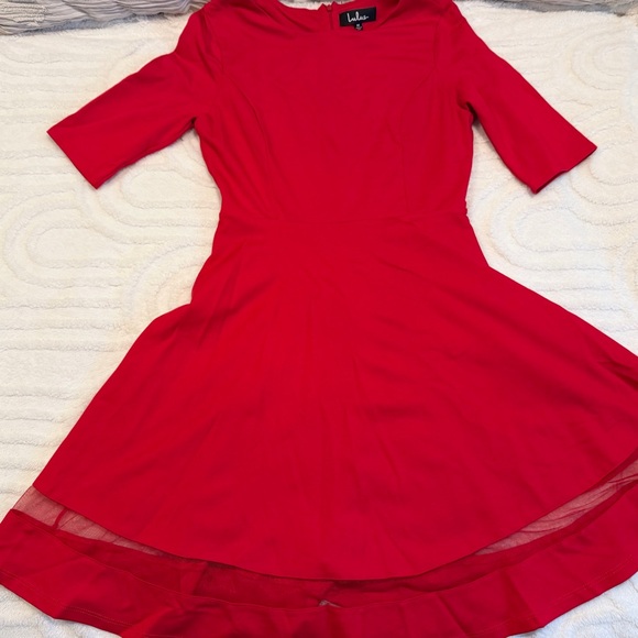 Lulus Dresses & Skirts - Lulu's Vibrant Red Midi Dress